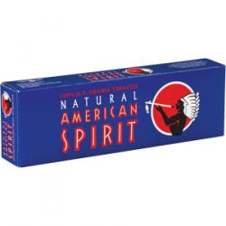 AMERICAN SPIRIT US GROWN FULL BODIED DARK BLUE BOX (USA) AMERICAN SPIRIT US GROWN FULL BODIED DARK BLUE BOX (USA)