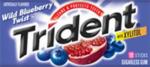 Trident Wild Blueberry Twist Trident Wild Blueberry Twist
